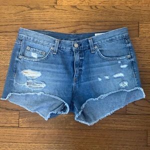 Rag & Bone jean shorts, size 27